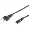 napájecí kabel síťový dvoupólový 230V/2,5A, nový