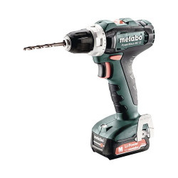 12V vrtací akumulátorový šroubovák Metabo BS 12 SET PowerMaxx, nový