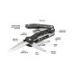 multifunkční kapesní nůž HANDYONE 18in1 + pouzdro, nový