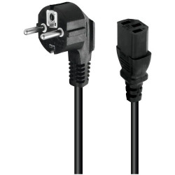 napájecí kabel síťový třípólový 230 V/2,5 A, nový