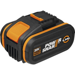 20V výměnný Li-Ion akumulátor Worx WA3641 6Ah Powershare, nový