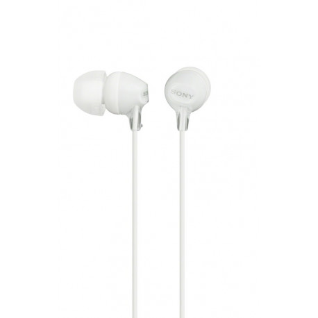 sluchátka s mikrofonem Sony MDR-EX15AP White, nová