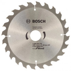 190 mm pilový kotouč Bosch Eco For Wood (2.608.644.376), nový