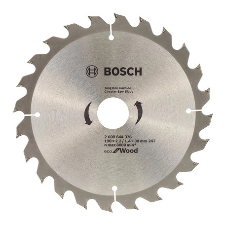 190 mm pilový kotouč Bosch Eco For Wood (2.608.644.376), nový