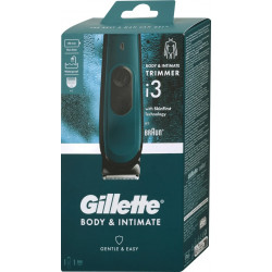 aku zastřihovač Gilette Trimmer i3 Body & Intimate, nový