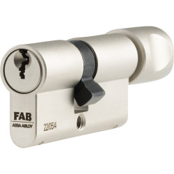 bezpečnostní cylindrická vložka FAB 3.02/BDKmNs 30+40 s knoflíkem, nová