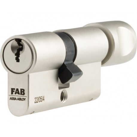 bezpečnostní cylindrická vložka FAB 3.02/BDKmNs 30+40 s knoflíkem, nová