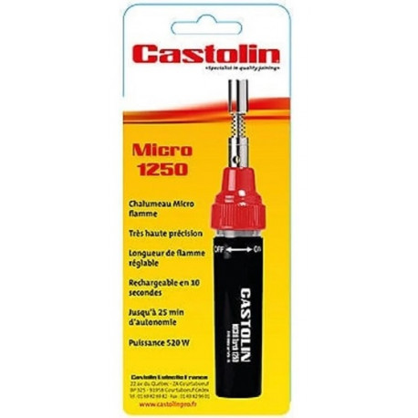 kapesní plynový hořák Castolin 1250 Micro, nový