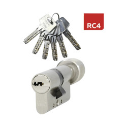 bezpečnostní cylindrická vložka Richter EXR.30/35K.NI**** s knoflíkem, nová
