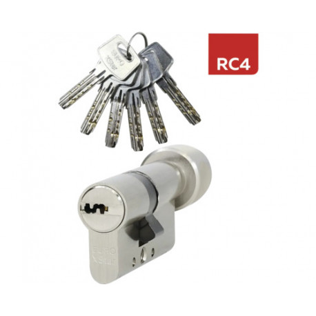 bezpečnostní cylindrická vložka Richter EXR.30/35K.NI**** s knoflíkem, nová