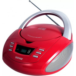 přenosný AM/FM radiomagnetofon s CD a MP3 Denver TCU-211, nový