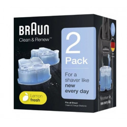 náhradní čistící náplň pro holící strojky Braun Clean&Renew