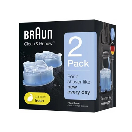 náhradní čistící náplň pro holící strojky Braun Clean&Renew