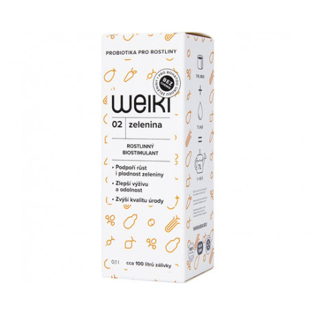 0,1 litru rostlinný probiotický biostimulant Bikont WEIKI