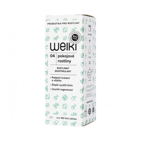 0,1 litru rostlinný probiotický biostimulant Bikont WEIKI 04 POKOJOVKY