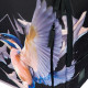 17 litrů školní batoh na notebook Baagl eARTh "Kingfisher by Caer8th" nový