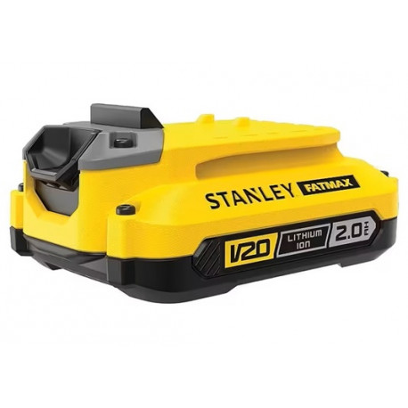 18V/2Ah výměnný Li-Ion akumulátor Stanley FatMax SFMCB202 V20, nový