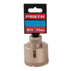 53 mm diamantová vykružovací korunka Festa 24768, nová