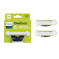 2 ks náhradní břity Philips OneBlade Intimate QP229/52, nové