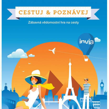 Stolní hra Cestuj a Poznávej Invia, nová