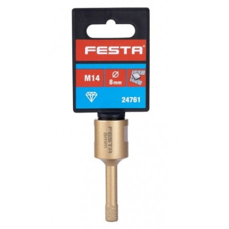 8 mm diamantová vykružovací korunka Festa 24761, nová