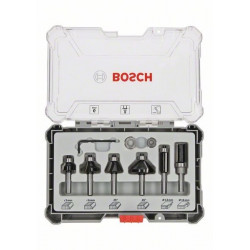 6ks Sada fréz Bosch Trim&Edging, nová