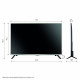 32" HD Smart TV Sony Bravia KD-32W800 (80 cm), nová