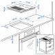 Indukční varná deska IKEA SMAKLIG(504.678.83), Nova