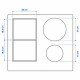 Indukční varná deska IKEA SMAKLIG(504.678.83), Nova