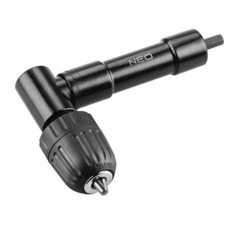 pravoúhlý nástavec se sklíčidlem Neo Tools 0,8 - 10 mm, nový