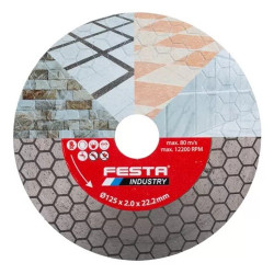 125 mm diamantový řezací kotouč Festa Industry, nový