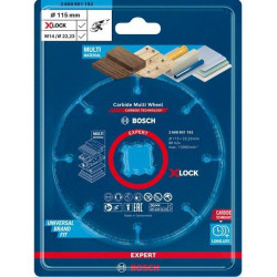 115 mm řezací kotouč Bosch PRO X-Lock CMW Expert, nový