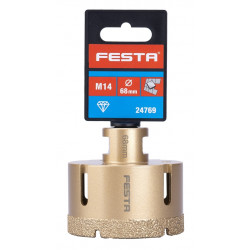 68 mm diamantová vykružovací korunka Festa 24769, nová